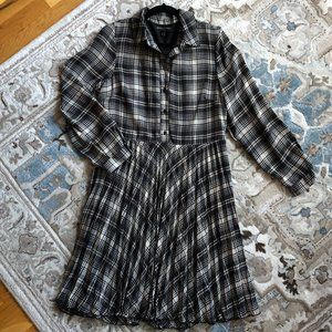 Plaid Banana Republic Dress